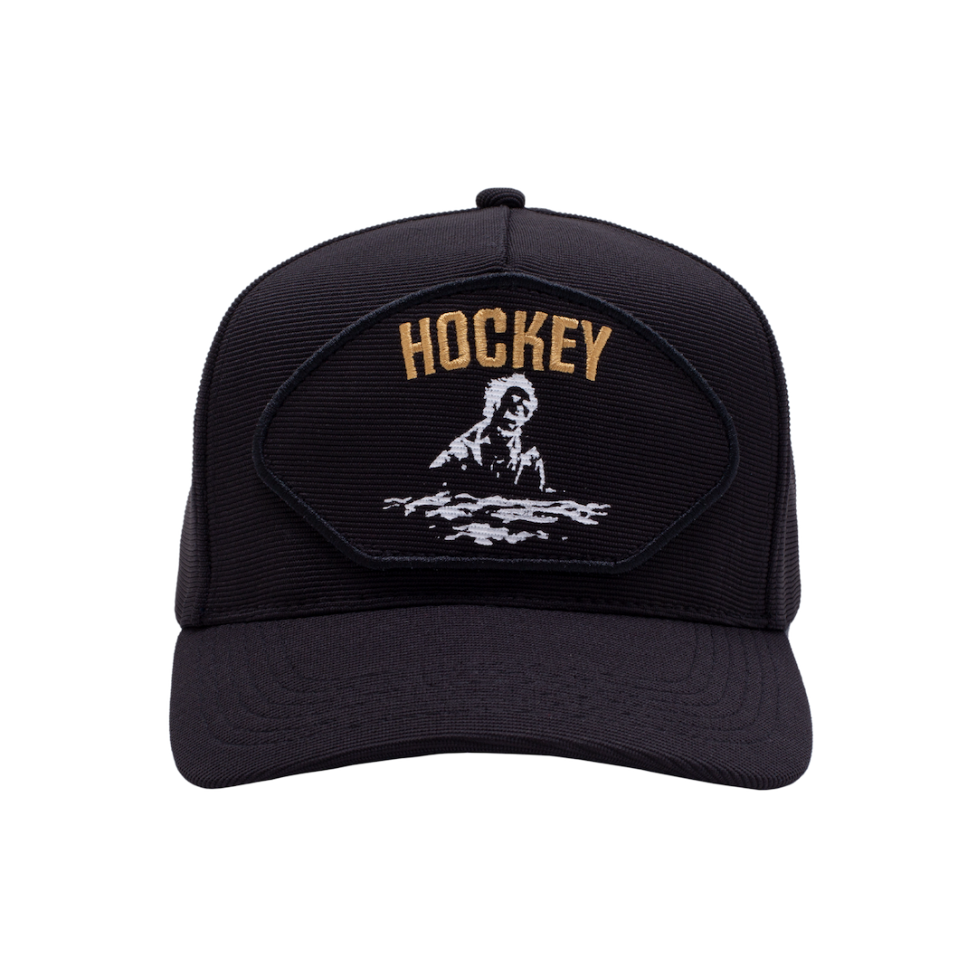 Hockey Surface Hat Black