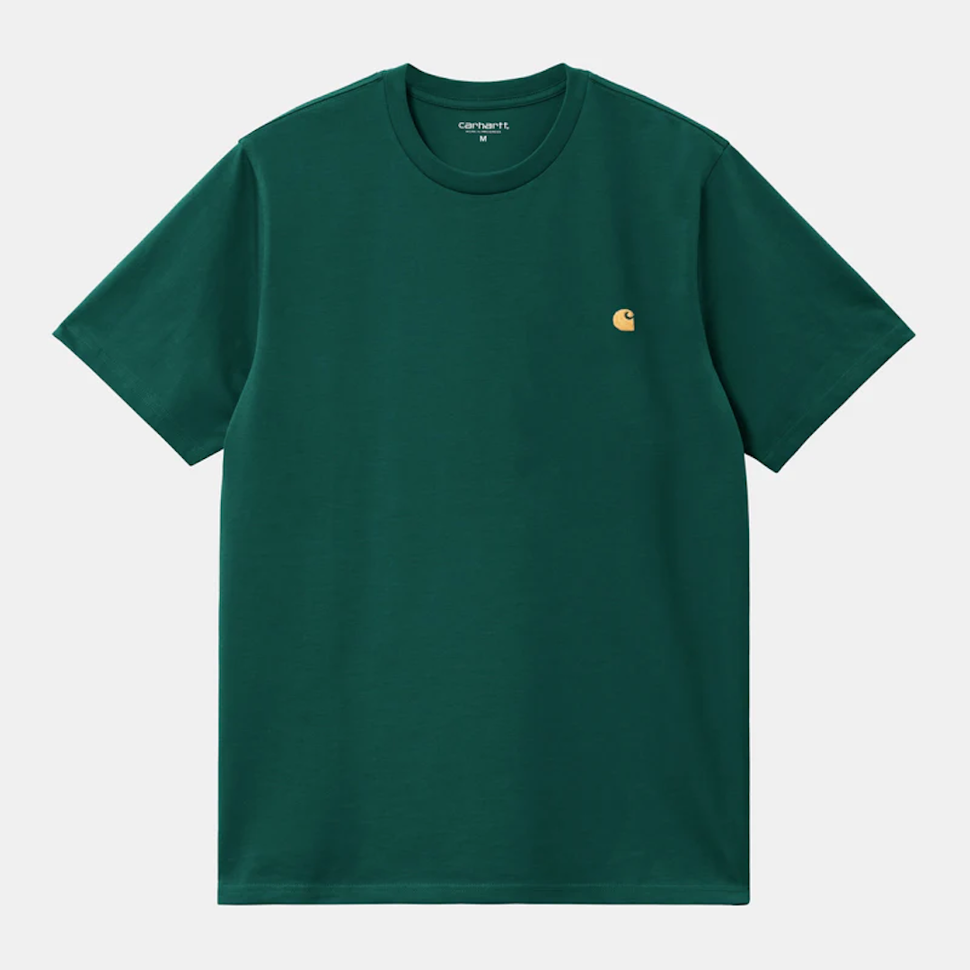 Carhartt WIP Chase Tee Chervil + Gold