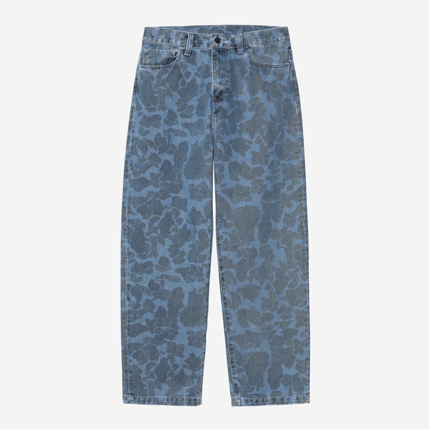 Carhartt WIP Duck Landon Pant Camo Duck Blue Bleached – Brick + Mortar