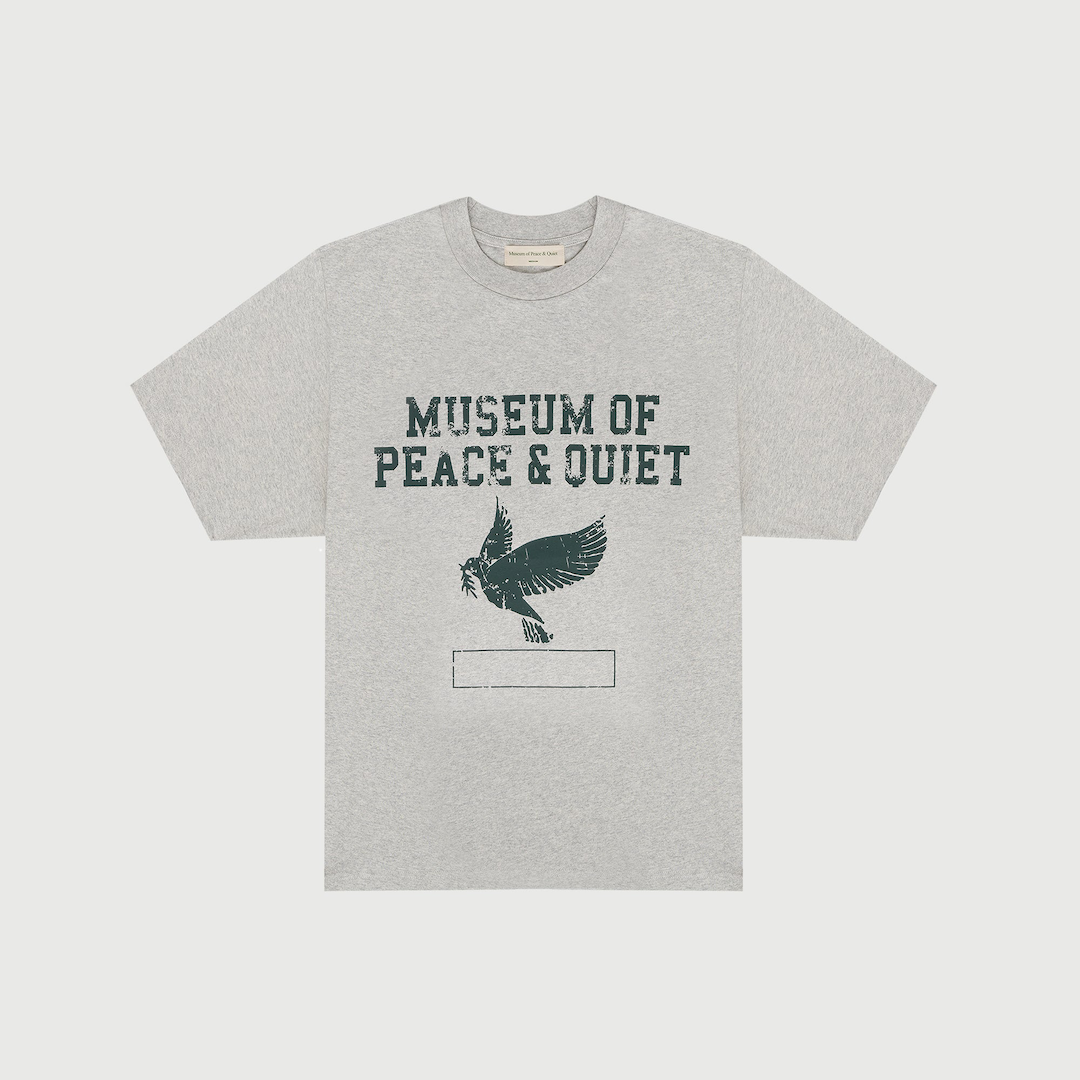 Museum Of Peace & Quiet P.E Tee Heather Grey