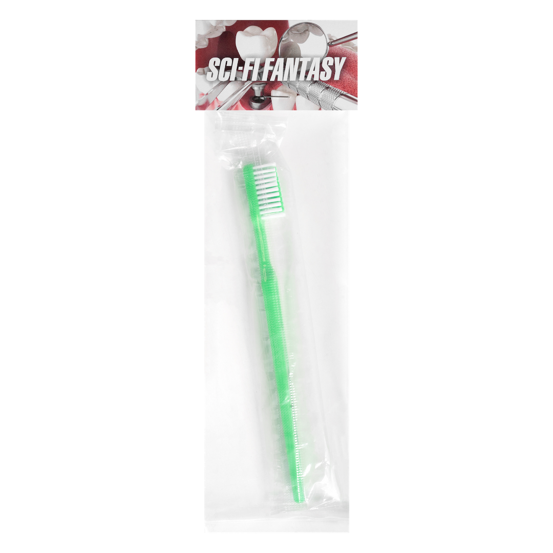 Sci Fi Fantasy Toothbrush Green