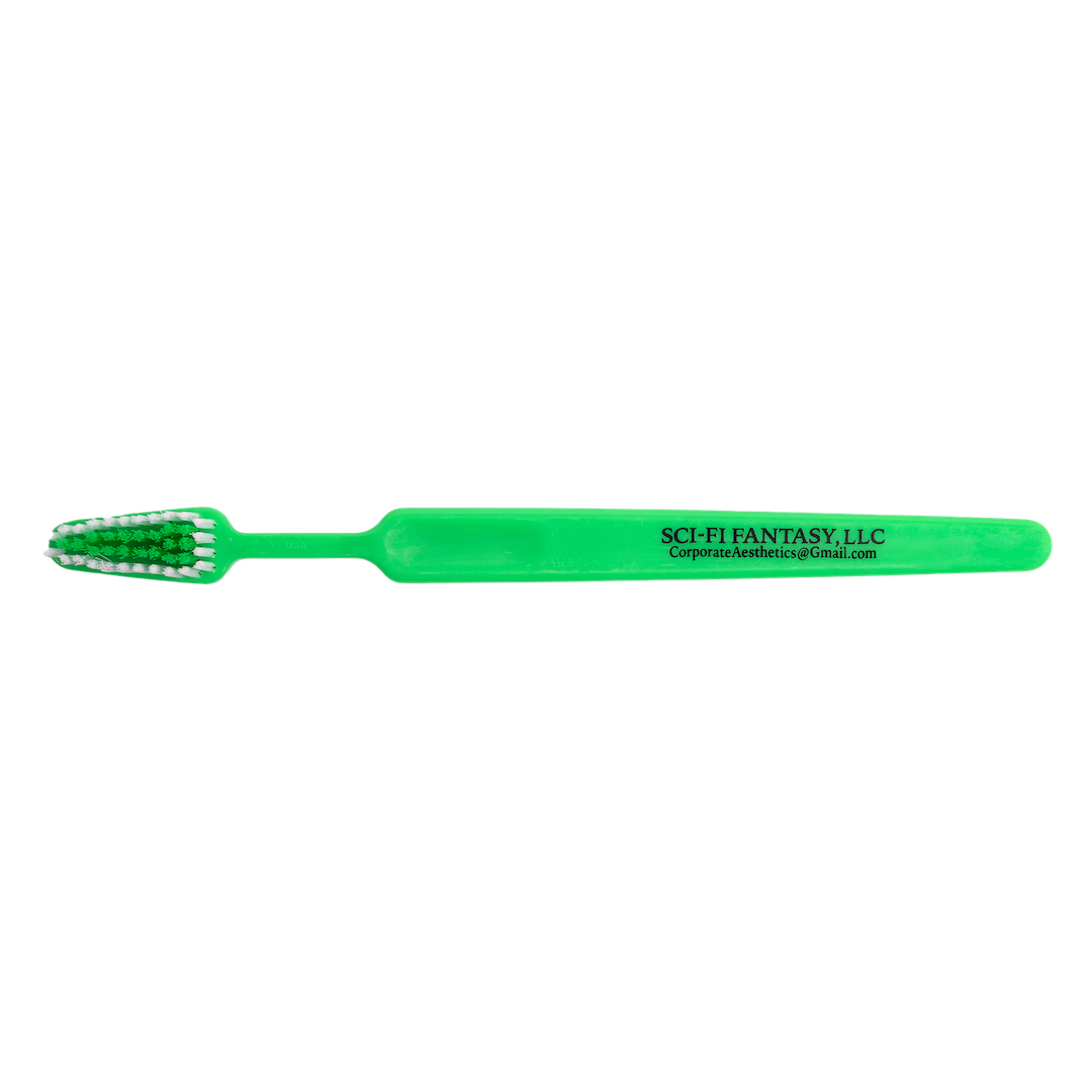 Sci Fi Fantasy Toothbrush Green