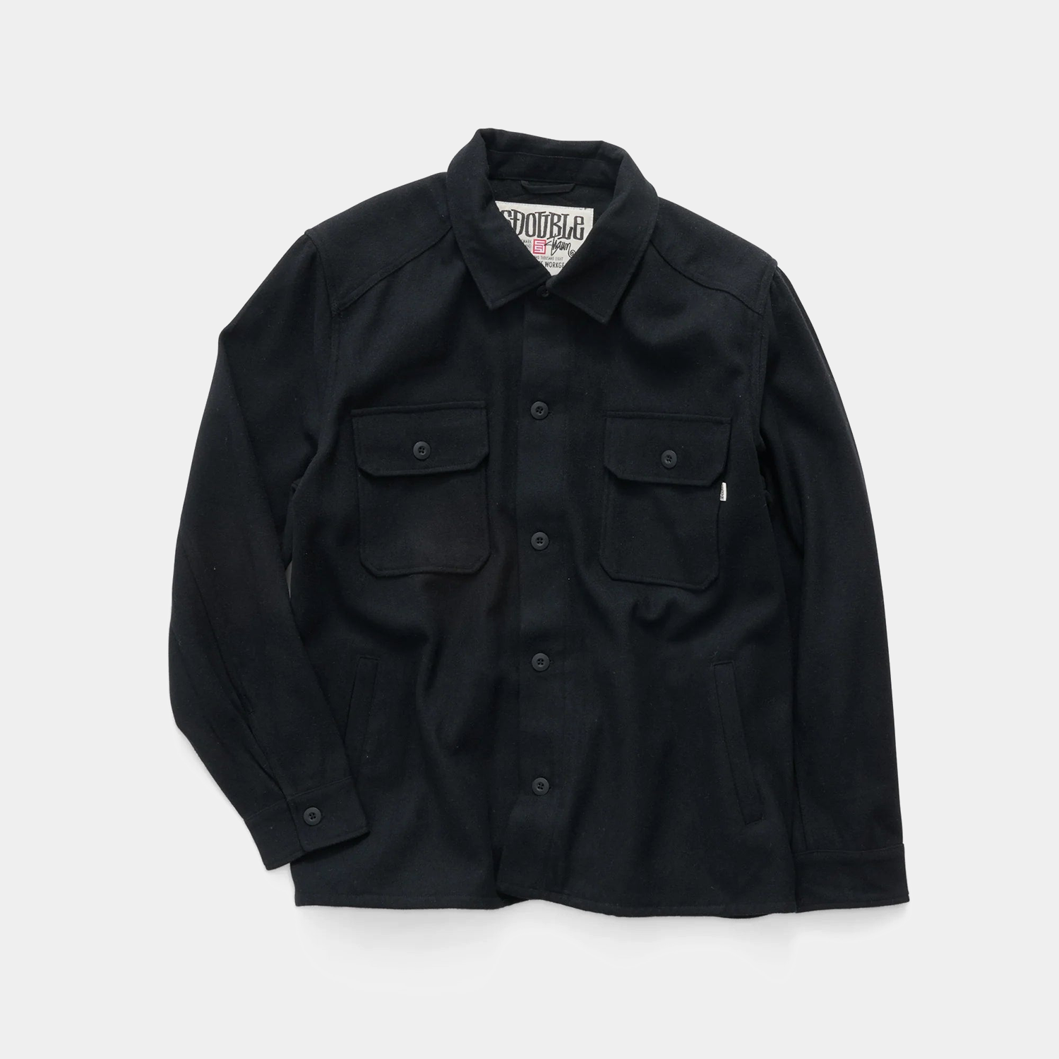 S/DOUBLE Wool Jacket Black – Brick + Mortar