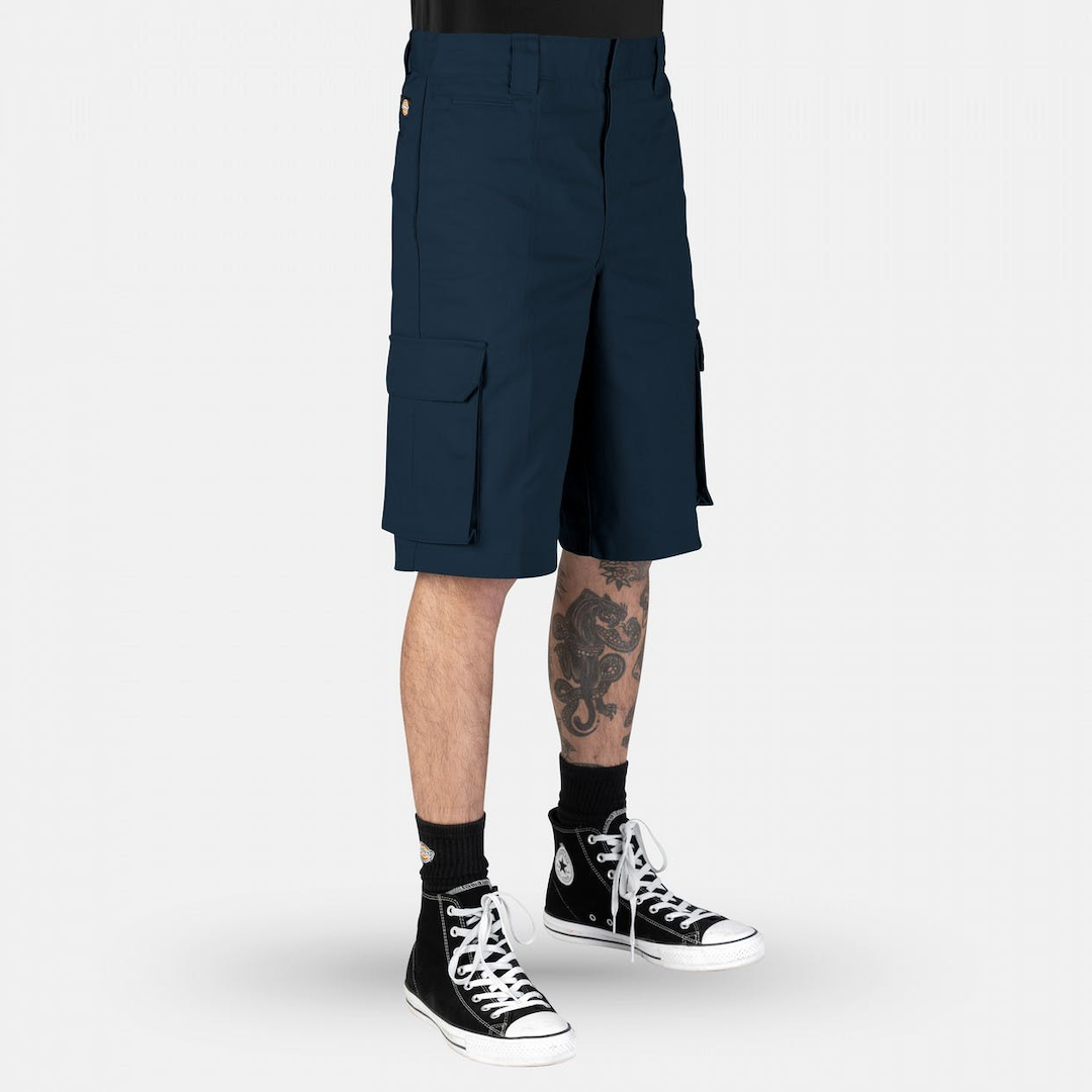 Dickies 131 Cargo Short Dark Navy Brick Mortar