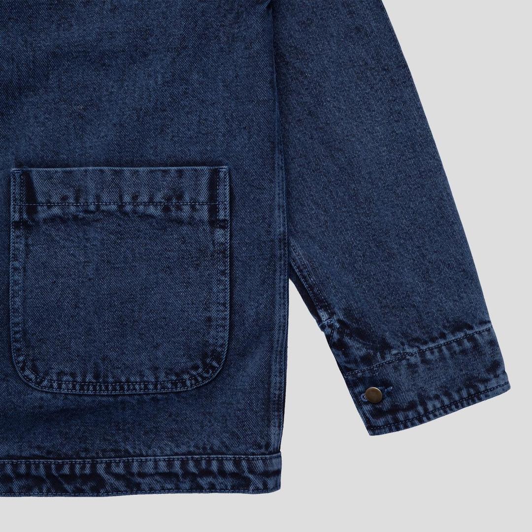 PassPort Workers Club Painters Jacket Over-Dye Navy