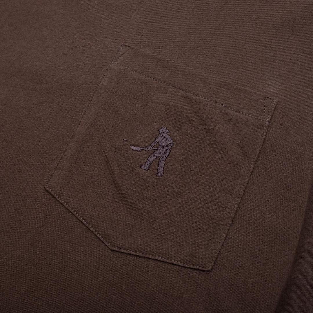 PassPort Organic Pocket Long Sleeve Bark