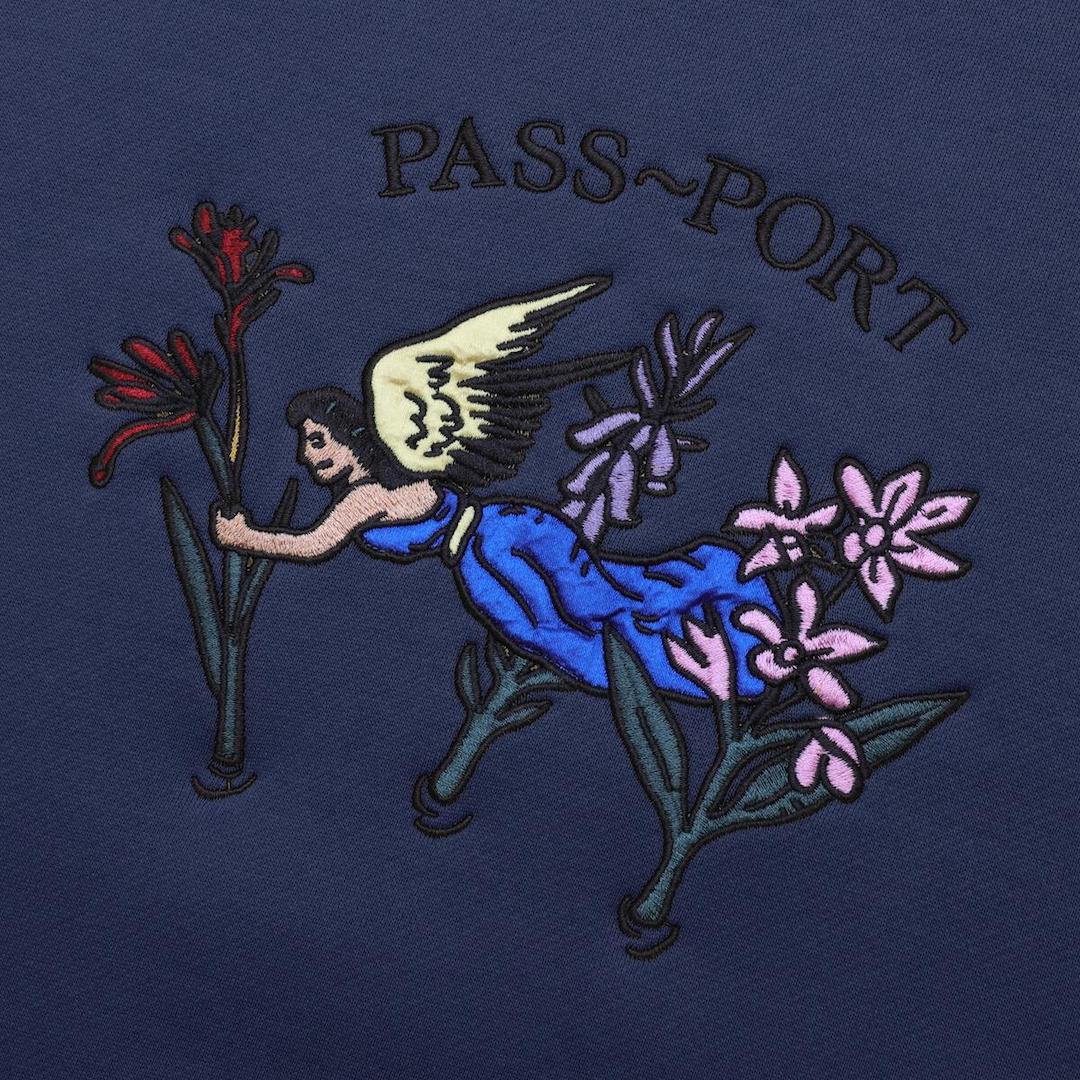 PassPort Gardening Applique Sweater Navy