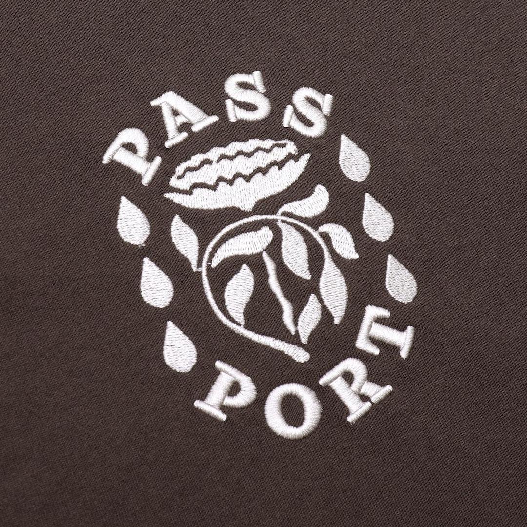 PassPort Fountain Embroidery Tee Bark
