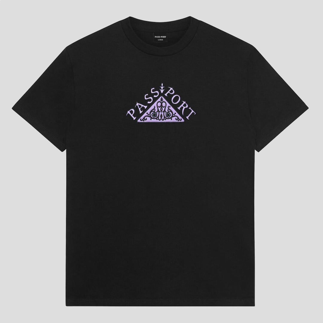 PassPort Manuscript Tee Black