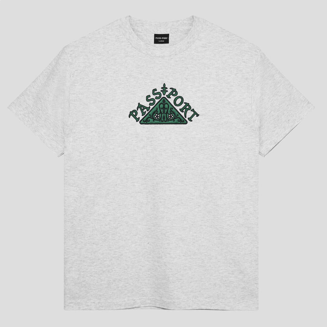 PassPort Manuscript Tee Ash
