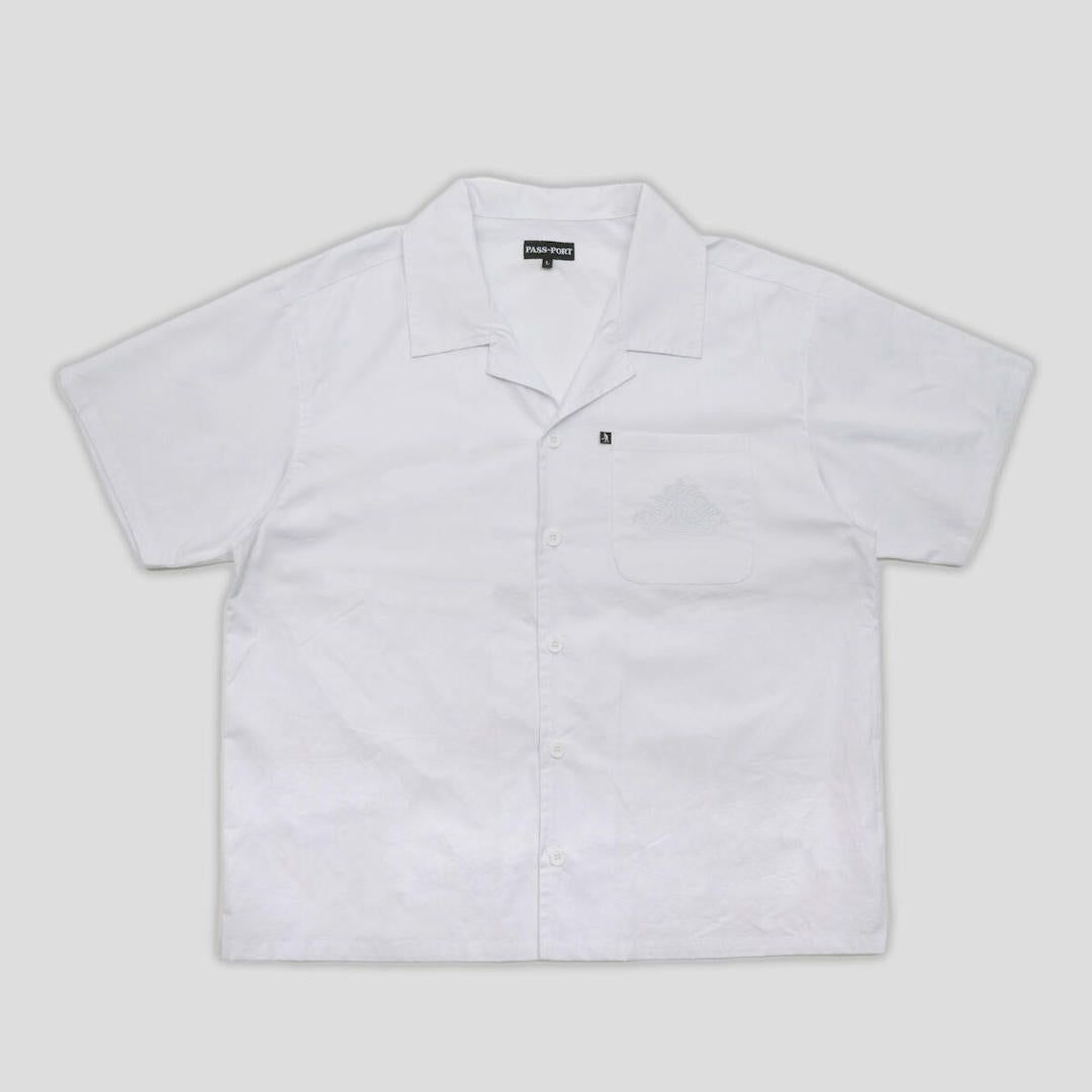 PassPort Manuscript Casual Shirt White