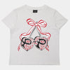 Pass~Port Cherries Baby Tee White