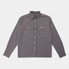 Workers Check Long-Sleeve Shirt Sangria