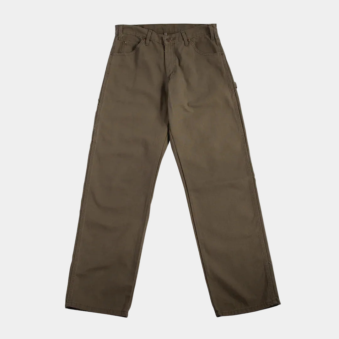 Dickies Canvas Utility Carpenter Pants Rinsed Moss Green