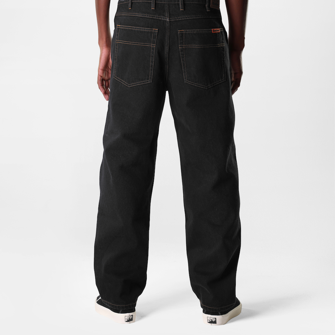 Butter Goods Baggy Denim Jeans Washed Black