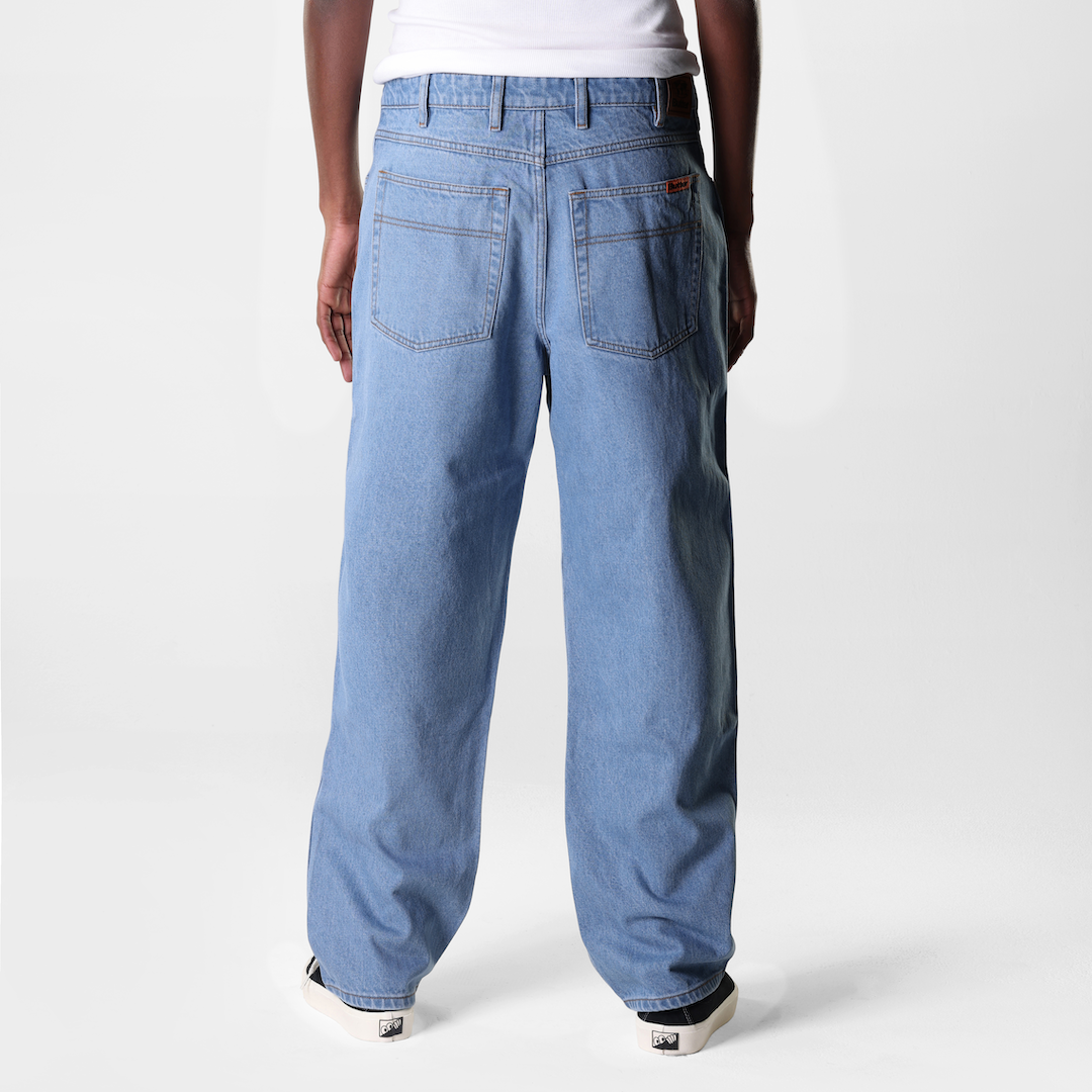 Butter Goods Baggy Denim Jeans Washed Indigo