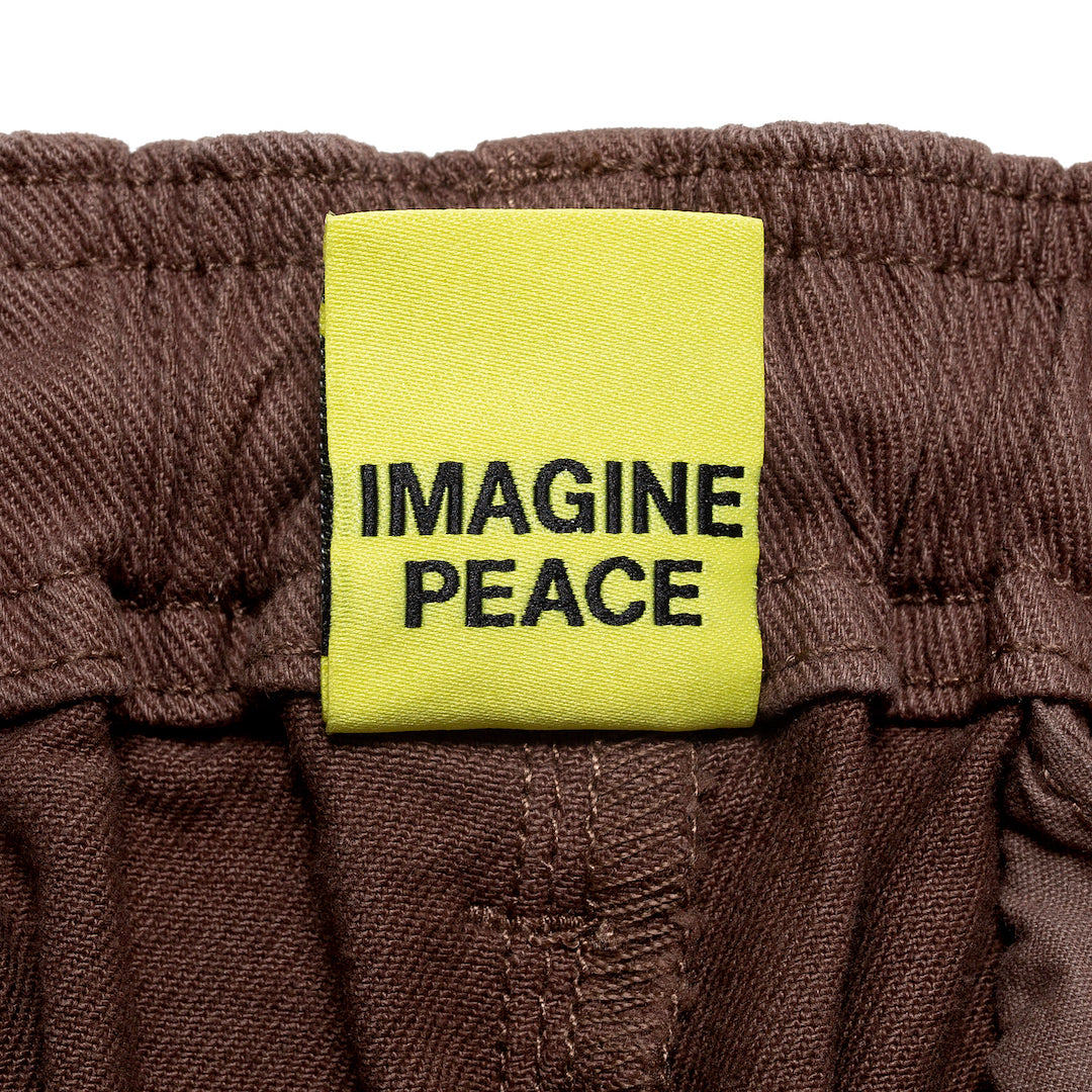 Static Amoeba Pant Brown