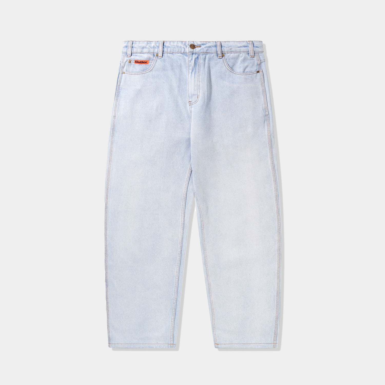 Butter Goods Baggy Denim Jeans Light Blue