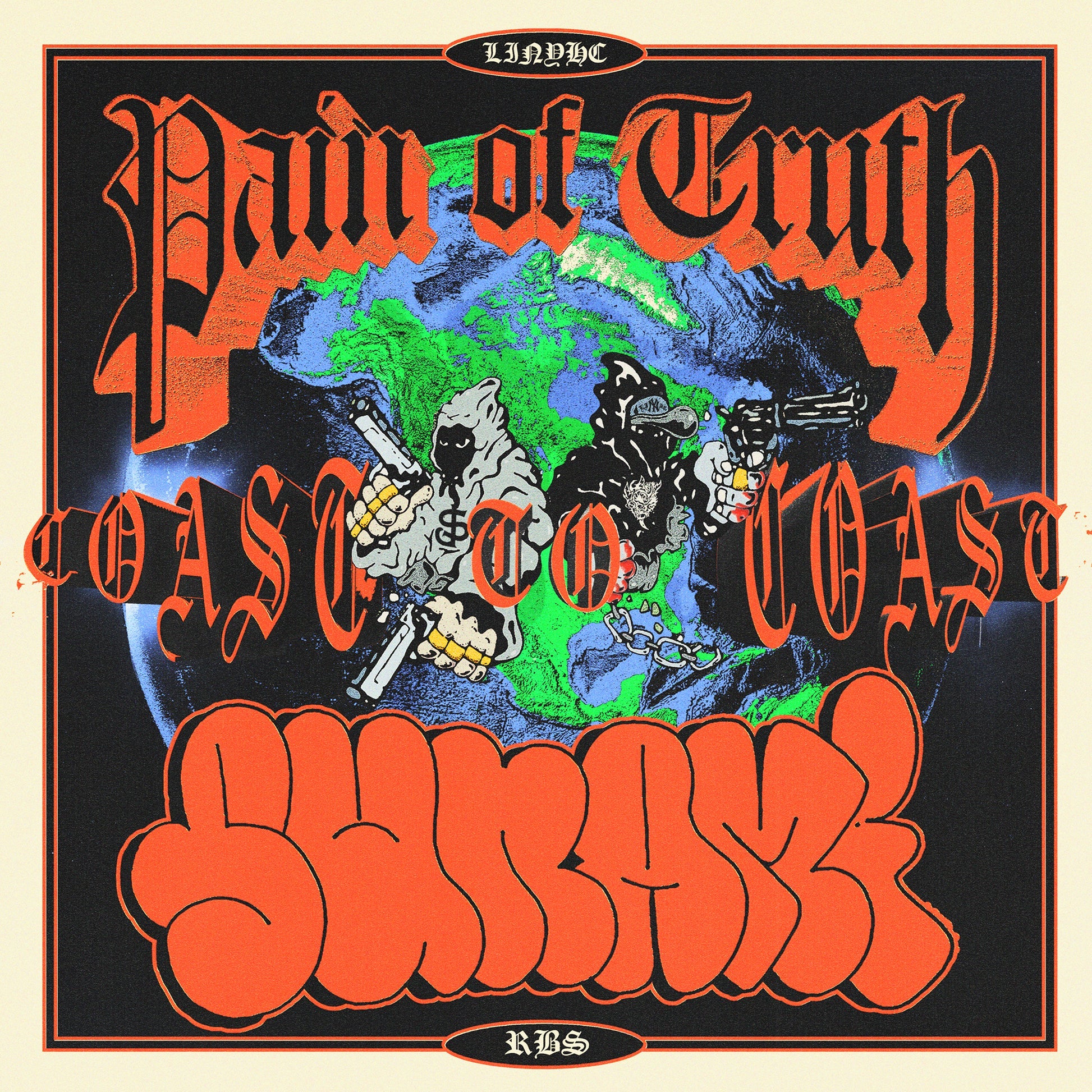 Pain Of Truth + Sunami Coast To Coast Split 12" EP