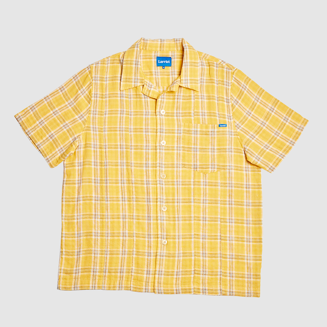 Larriet Paddy Shirt Yellow Plaid