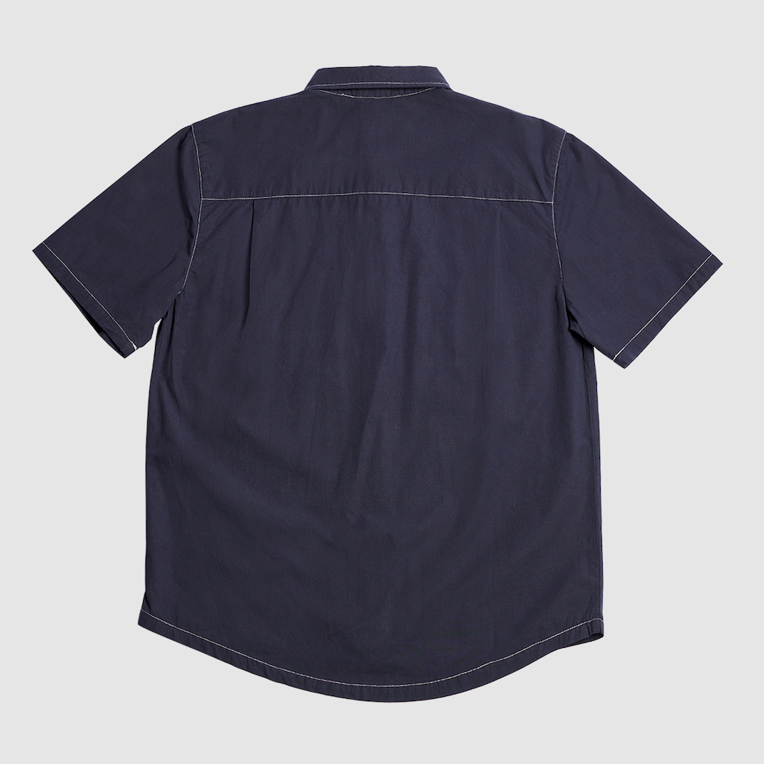 Larriet Cliff Short Sleeve Shirt Navy