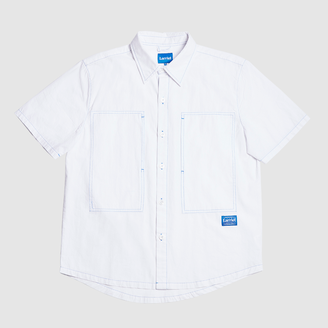 Larriet Cliff Short Sleeve Shirt White