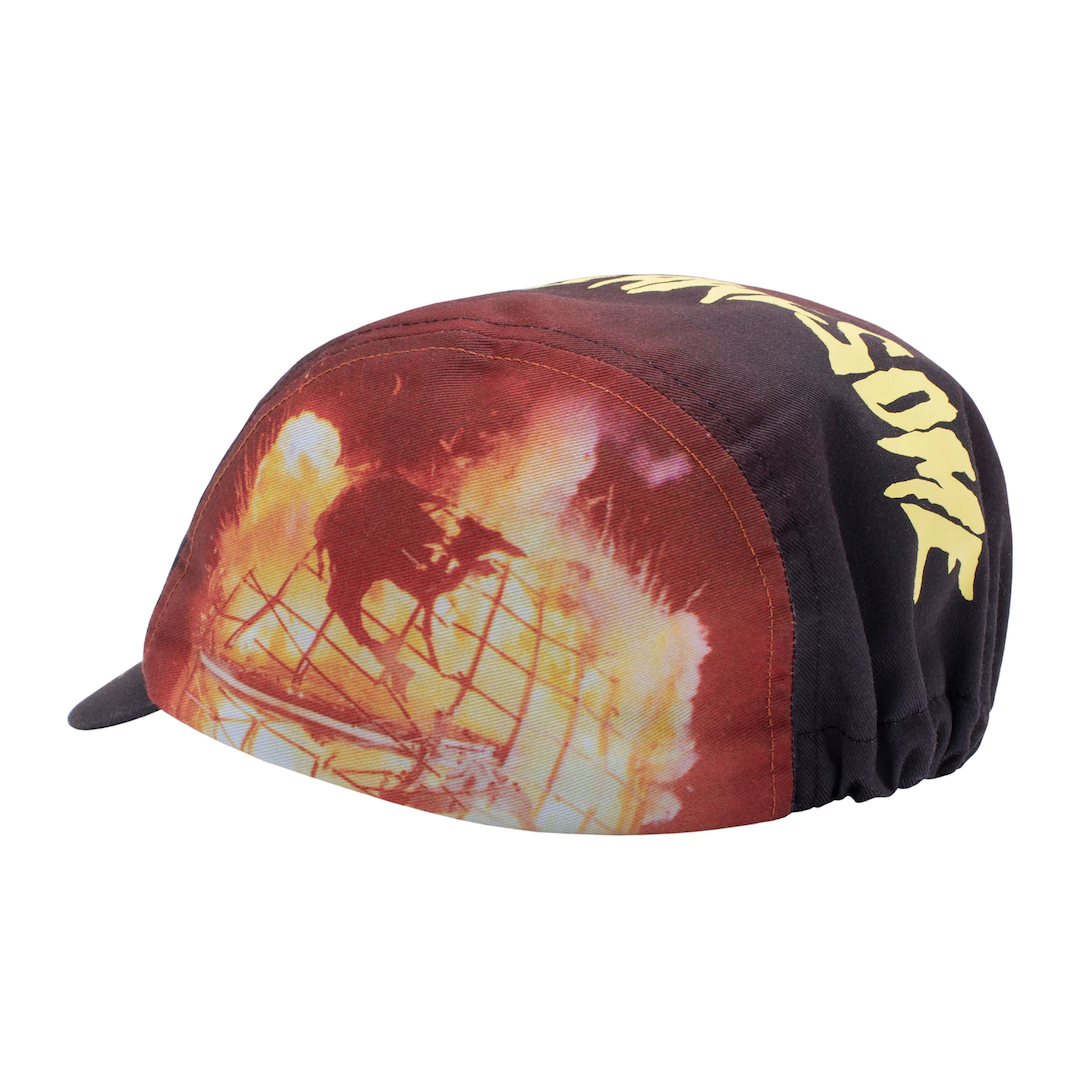 Fucking Awesome On Your Left Cycling Cap Black
