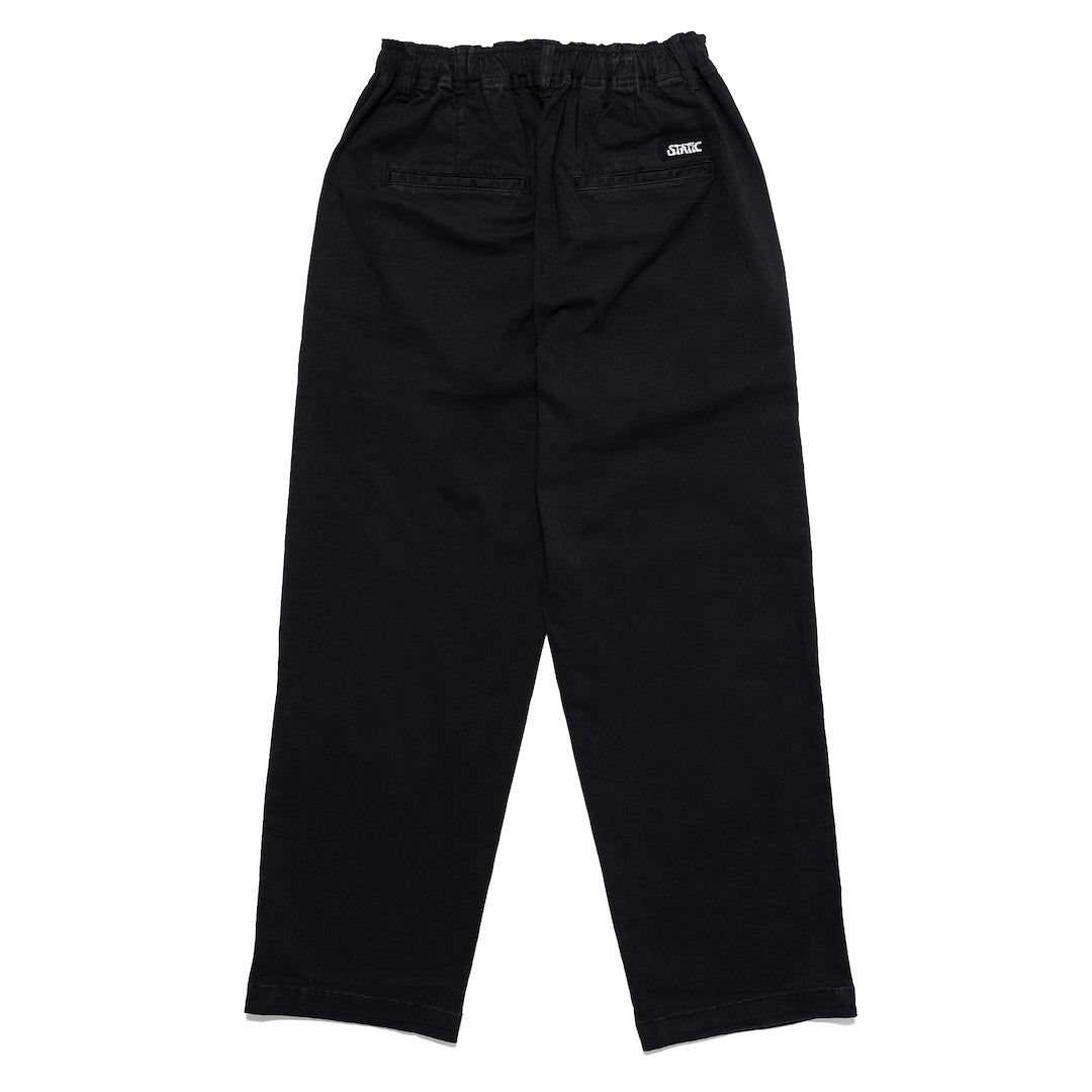 Static Amoeba Pants Black