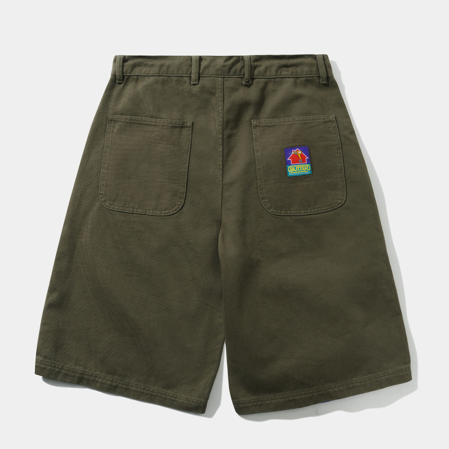 Butter Work Shorts Army