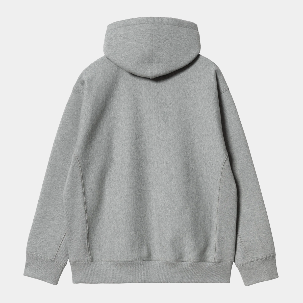 Carhartt WIP Hooded American Script Sweat Grey Heather