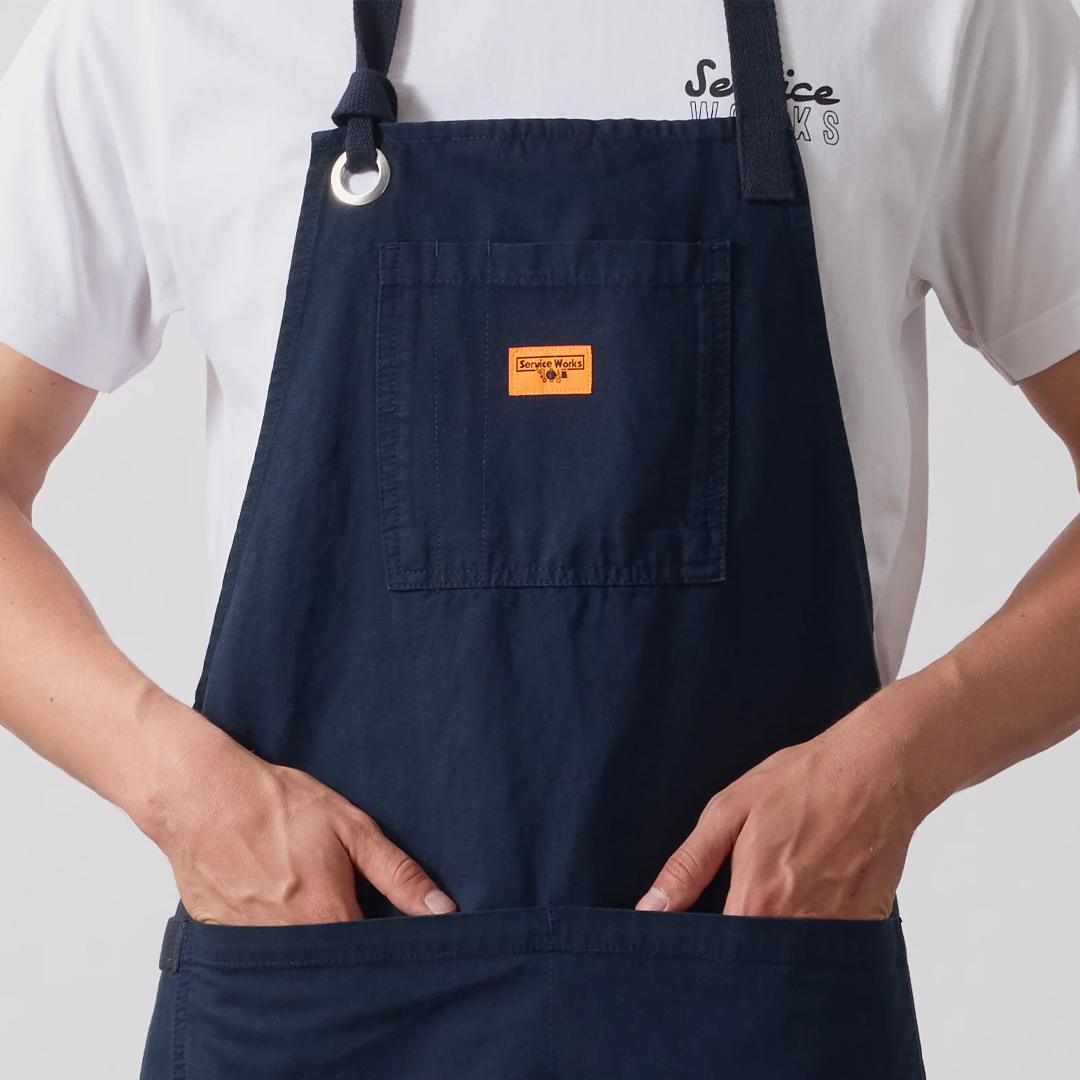 Service Works Canvas Apron Dark Navy