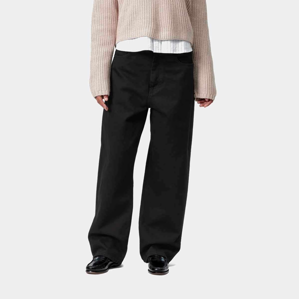 Carhartt WIP Women's Brandon Pant Black Rinsed