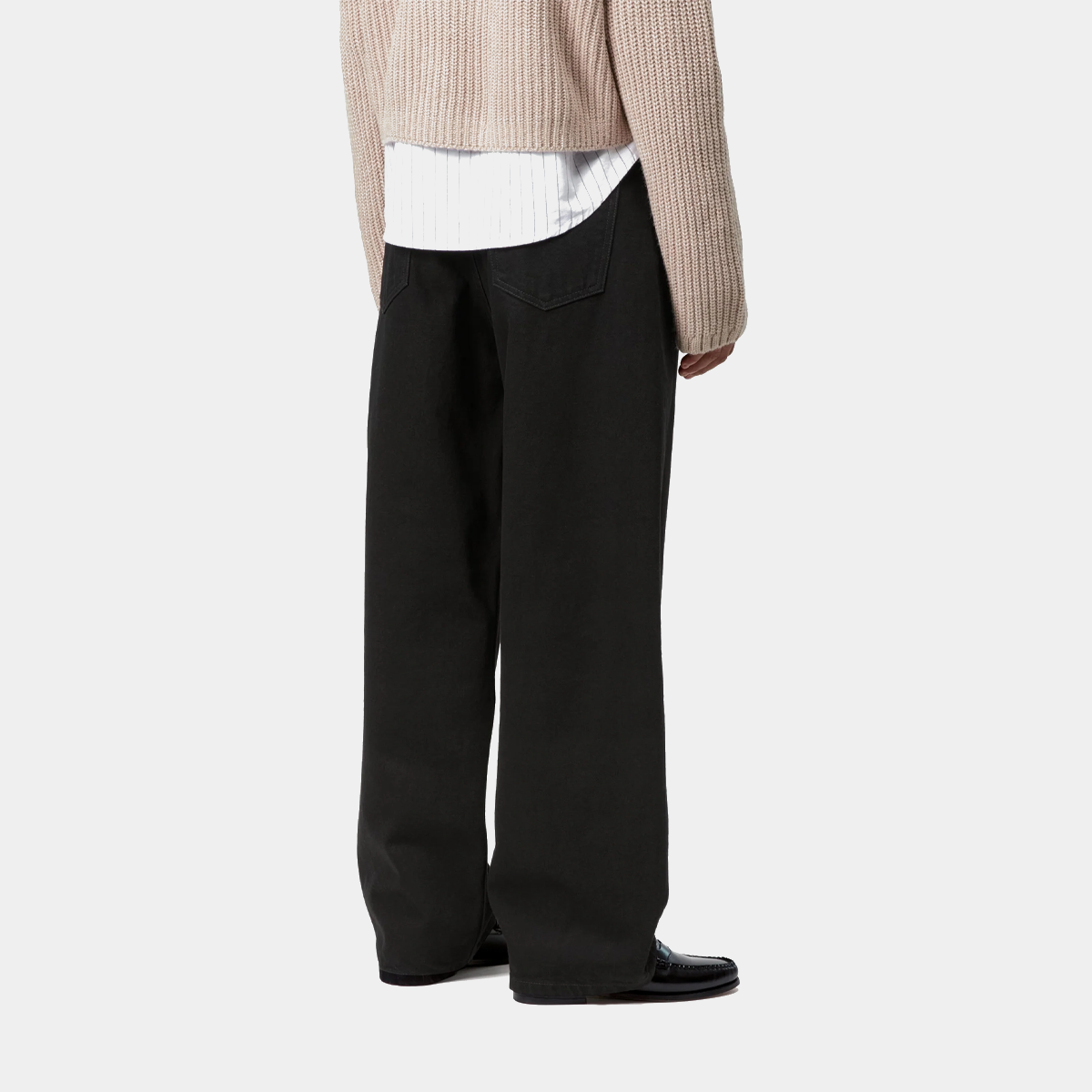 Carhartt WIP Women's Brandon Pant Black Rinsed
