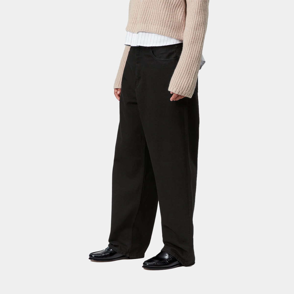 Carhartt WIP Women's Brandon Pant Black Rinsed