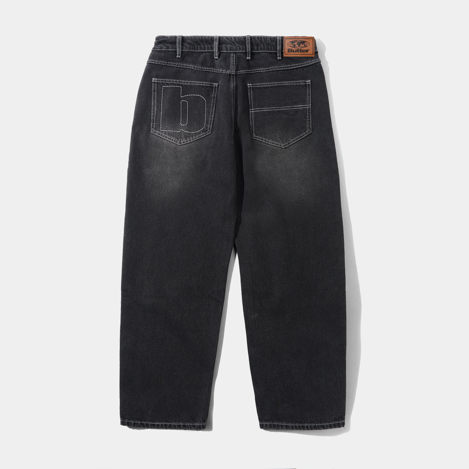 Butter Ace Denim Jeans Distressed Black