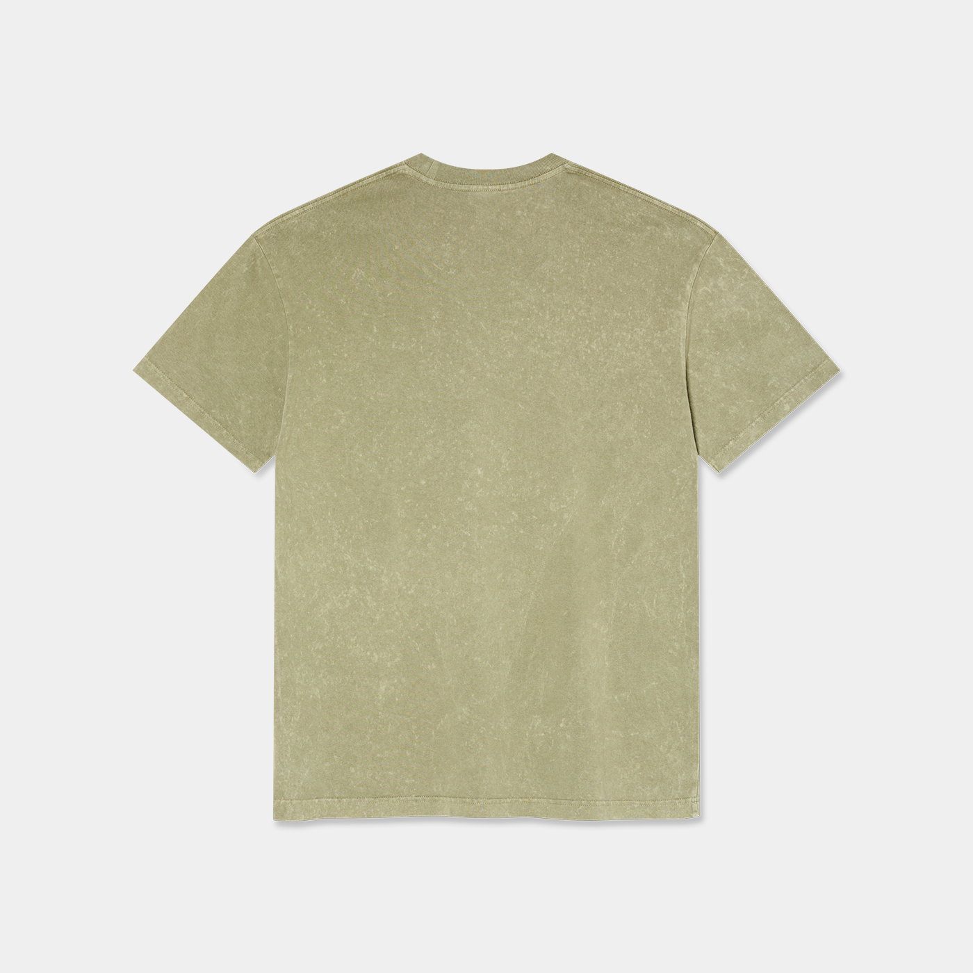 Polar Skate Co. Acid Tee Surf Logo Light Green