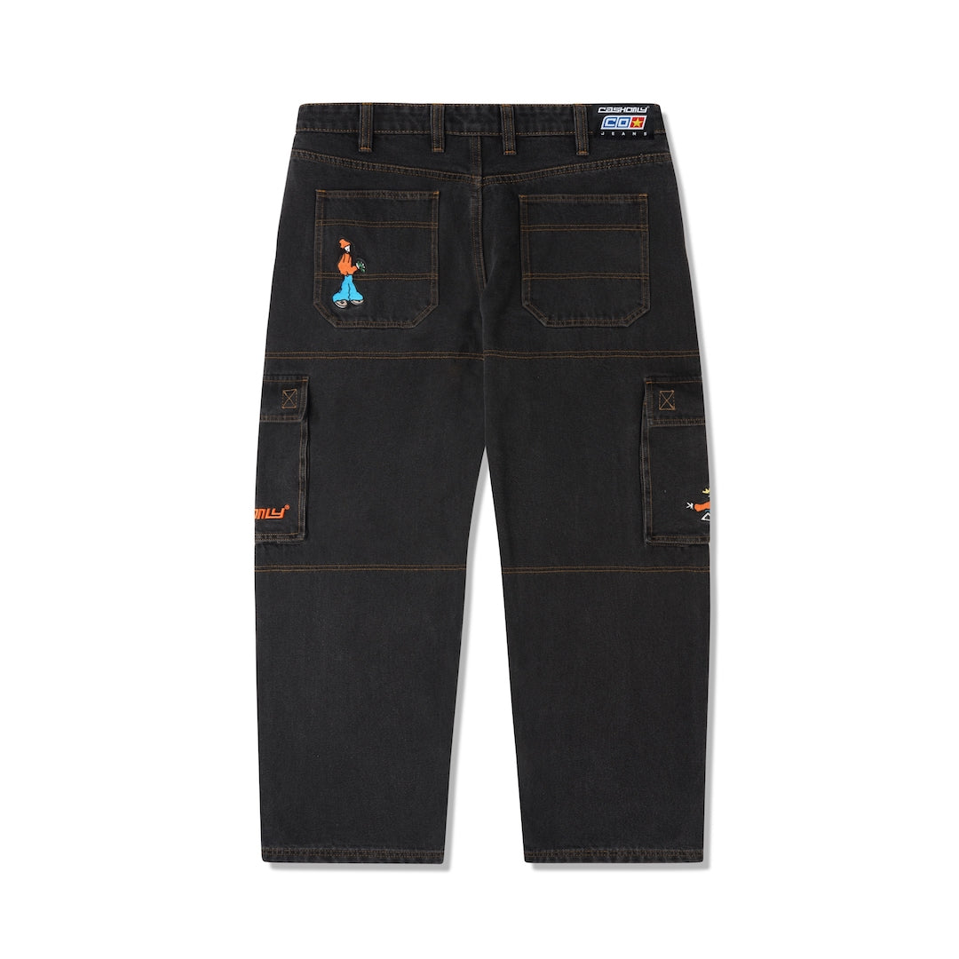 Cash Only Aleka Cargo Jeans Faded Black