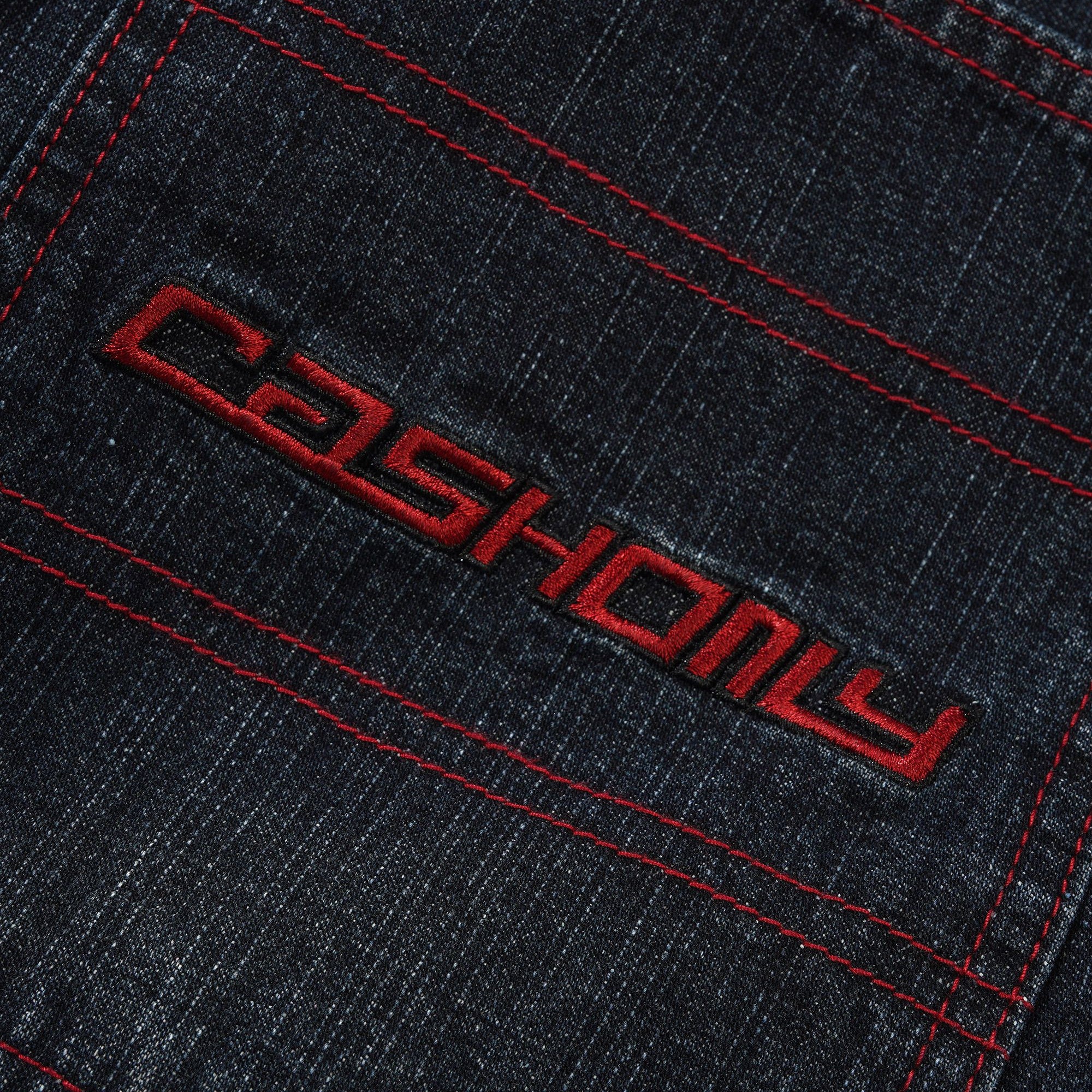 Cash Only Aleka Denim Jeans Washed Streaky Denim – Brick + Mortar