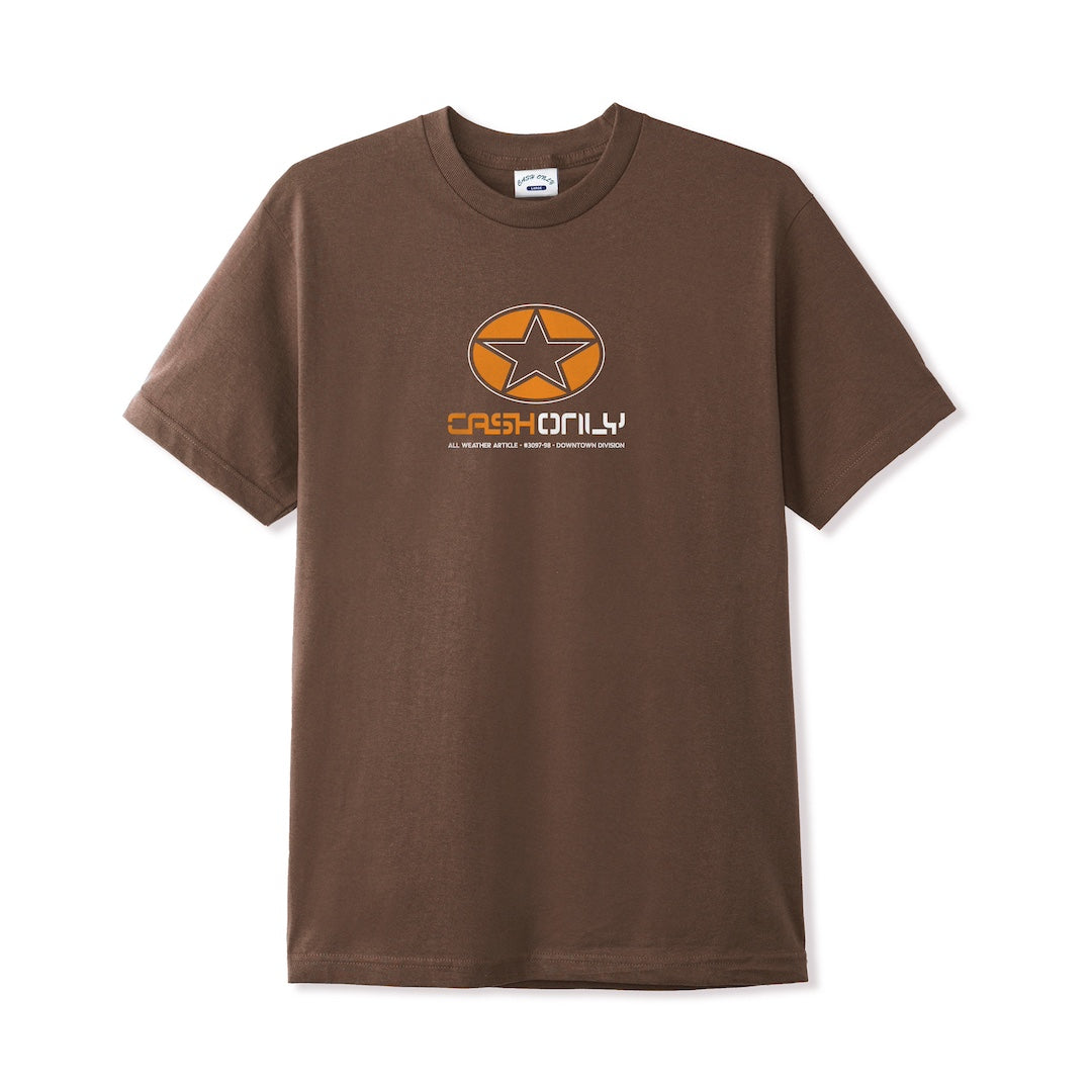 Cash Only All Weather Tee Brown