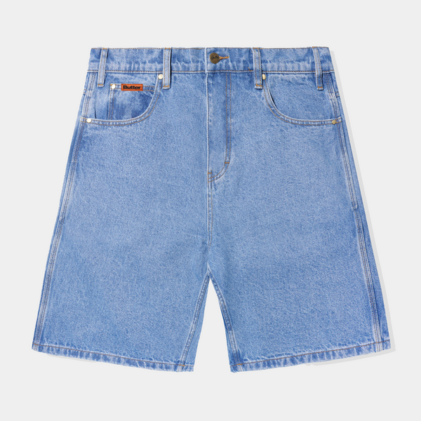 Butter Goods Baggy Denim Shorts Washed Indigo – Brick + Mortar
