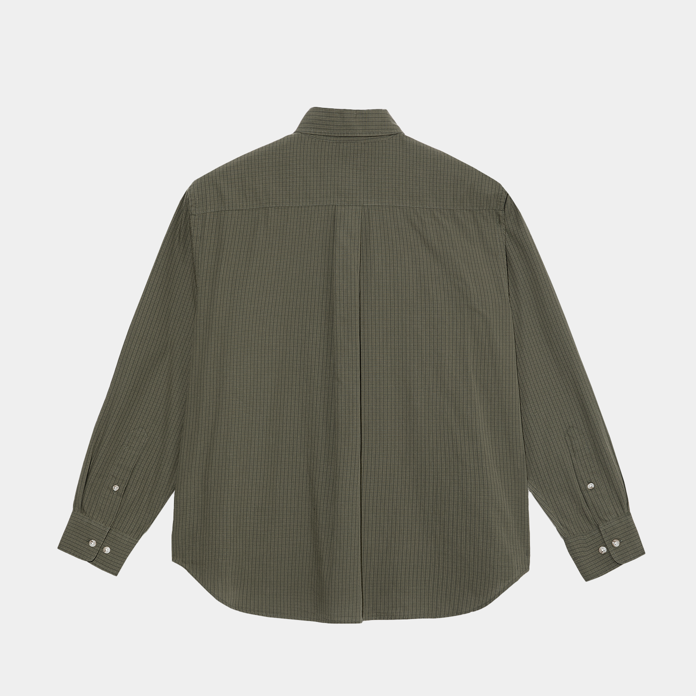 Polar Ben LS Shirt Army Green Check
