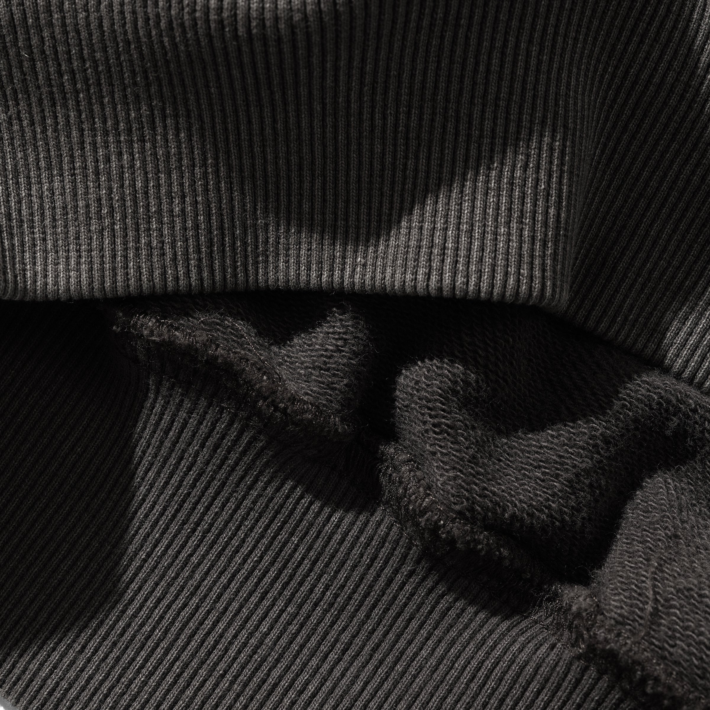 Butter Basic Pullover Hood Washed Black