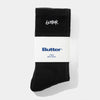 Butter 3-Pack Basic Socks Black