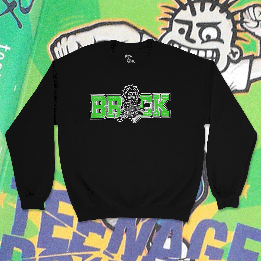 Brick Punk Rawk Show Crew Black