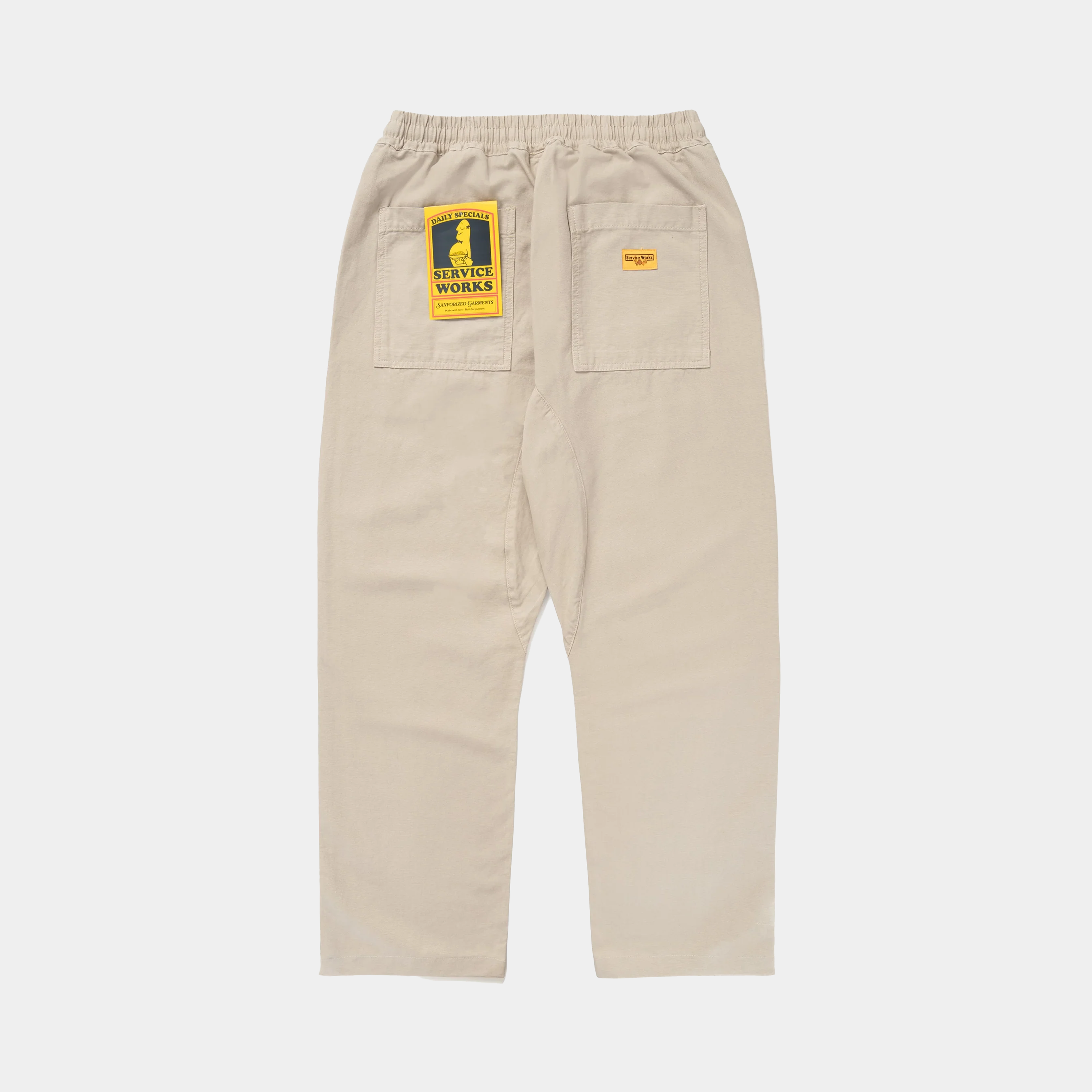 Service Works Classic Chef Pants Stone
