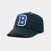 Butter Collegiate 6 Panel Cap Plaid