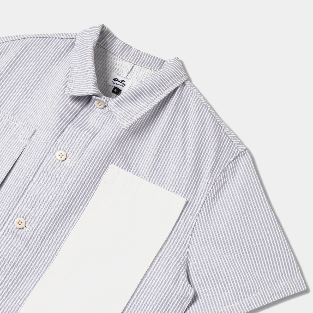 Stan Ray SS Painter Shirt Cosmic Purple Hickory