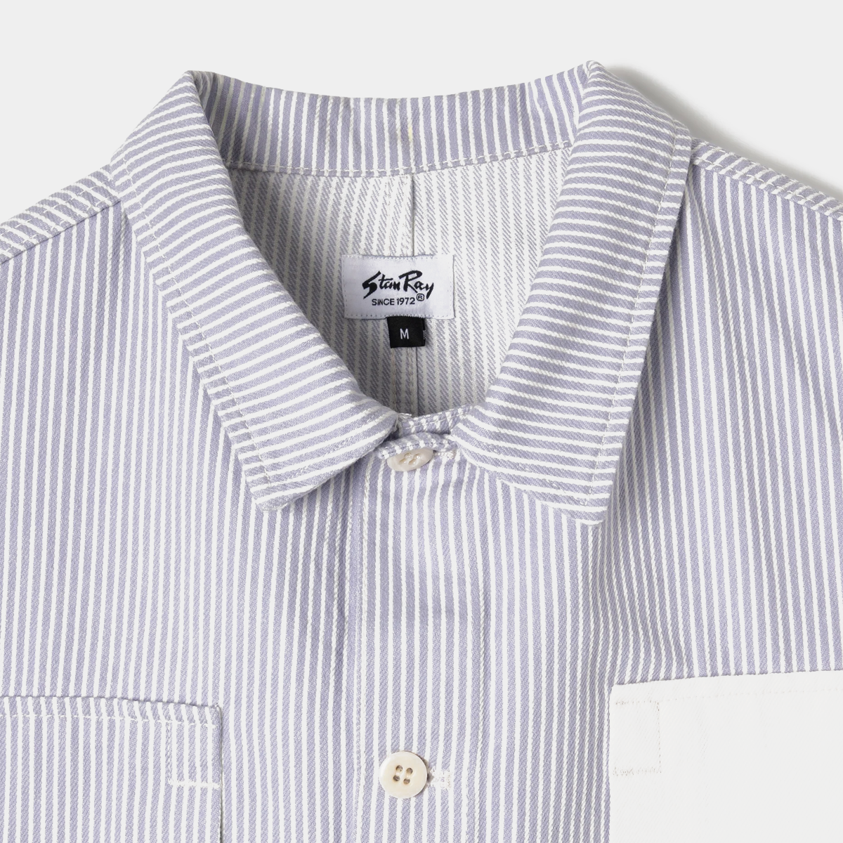 Stan Ray SS Painter Shirt Cosmic Purple Hickory