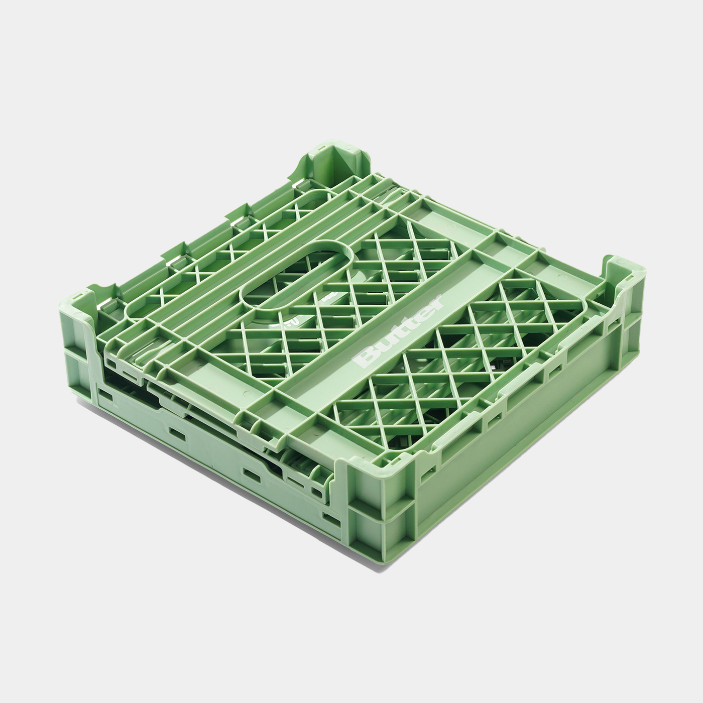 Butter x Madlib Collapsable Record Crate Sage