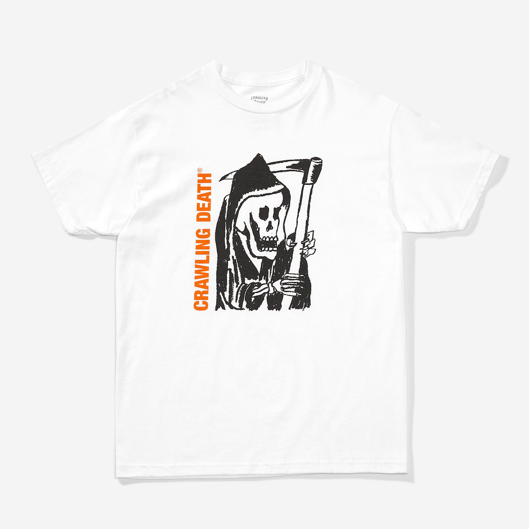 Crawling Death Oil Reaper Tee White